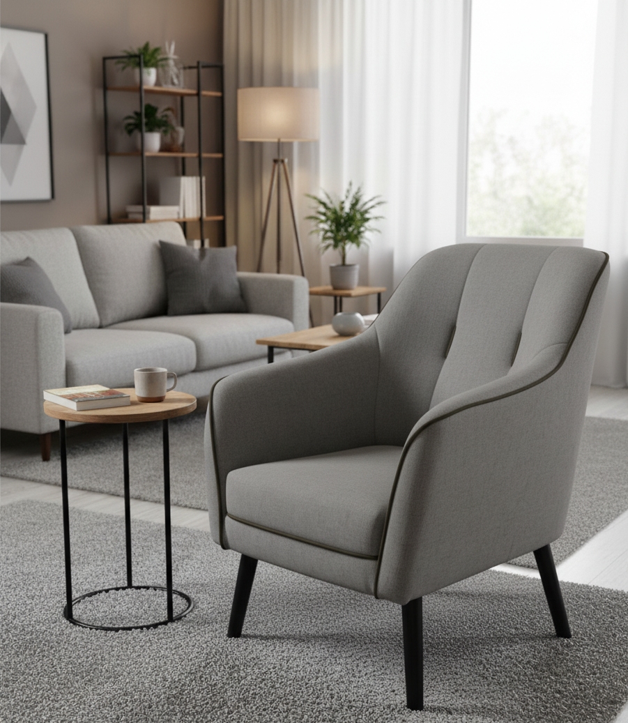 Fotel MARS idealny do kawiarni, gabinetu lub salonu