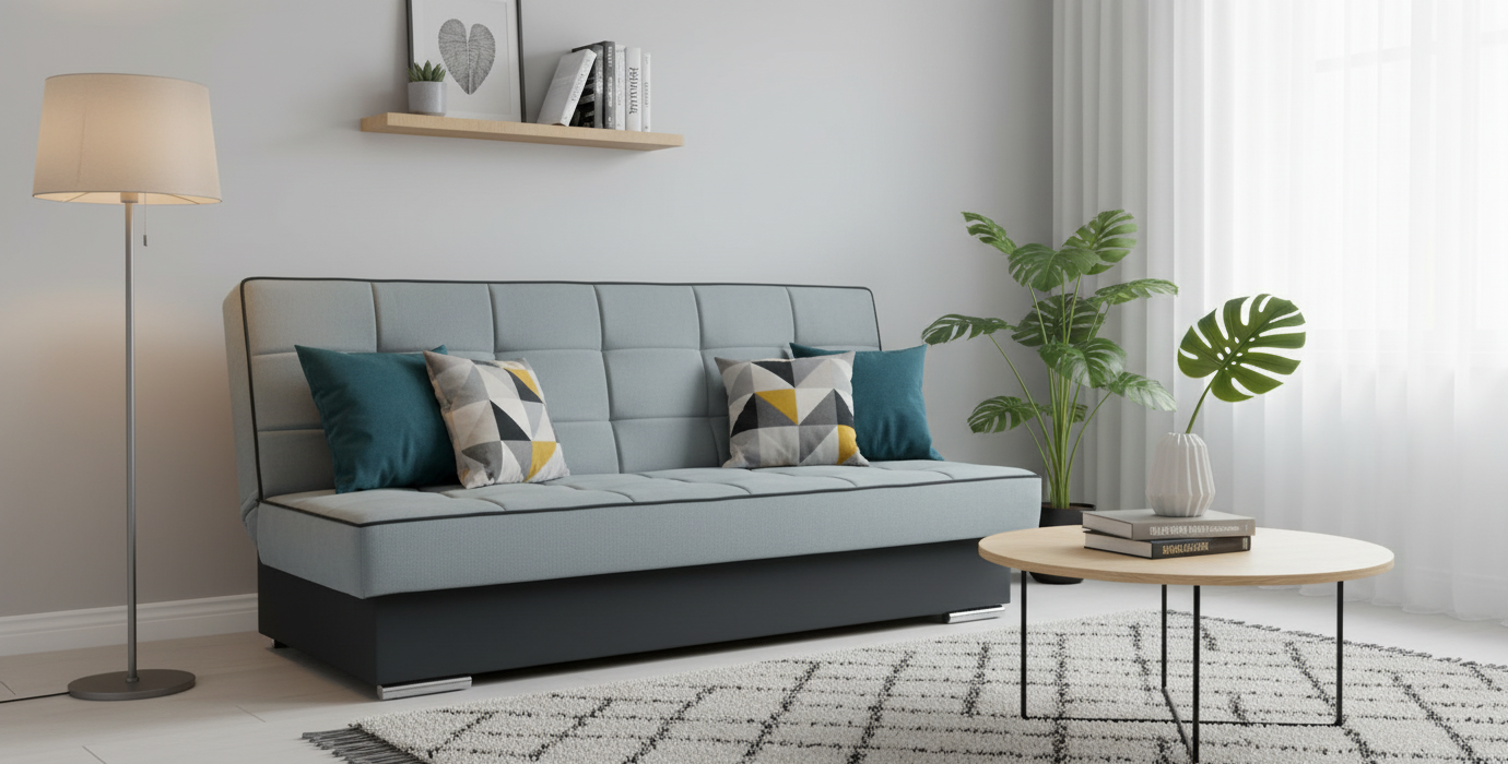 Kanapa 198cm z funkcją spania MIZUNO