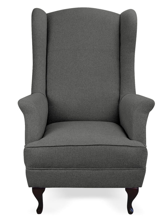 Fotel CITY elegancja i komfort w nowoczesnym wydaniu szary od przody