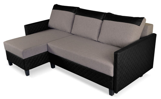 Nowoczesny mały narożnik rozkładany LEON