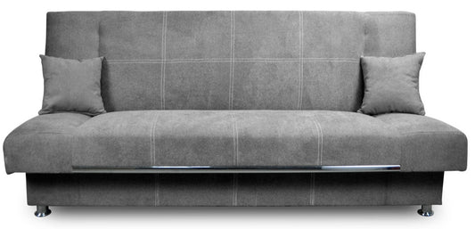 Nowoczesna 3 osobowa rozkładana kanapa ETNA szary