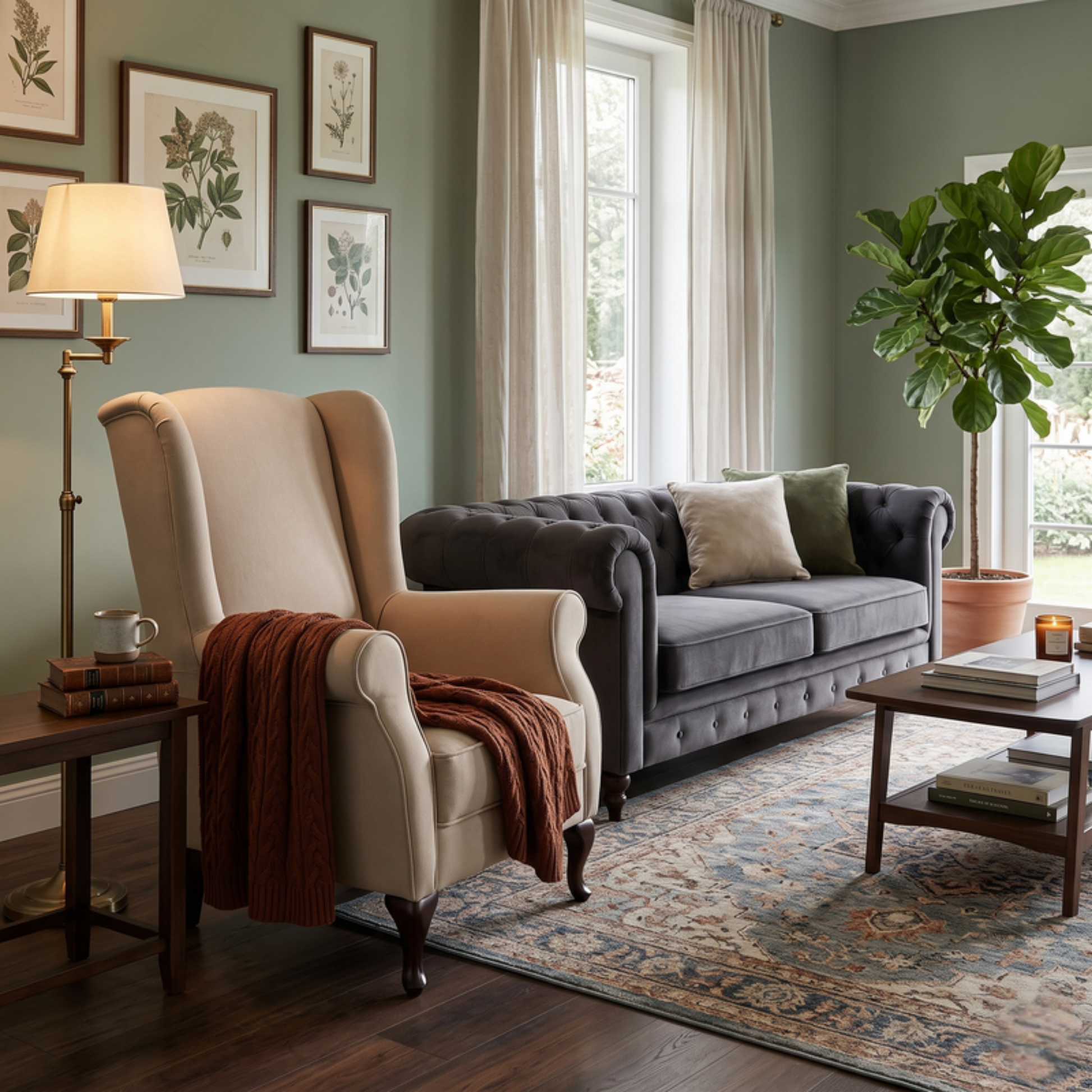 Fotel ROYAL w salonie