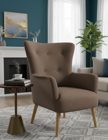 Fotel ROKI w Stylu Skandynawskim – Minimalistyczny Design