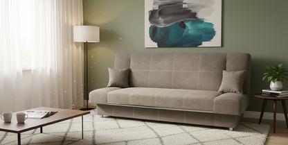 Nowoczesna 3 osobowa rozkładana kanapa ETNA