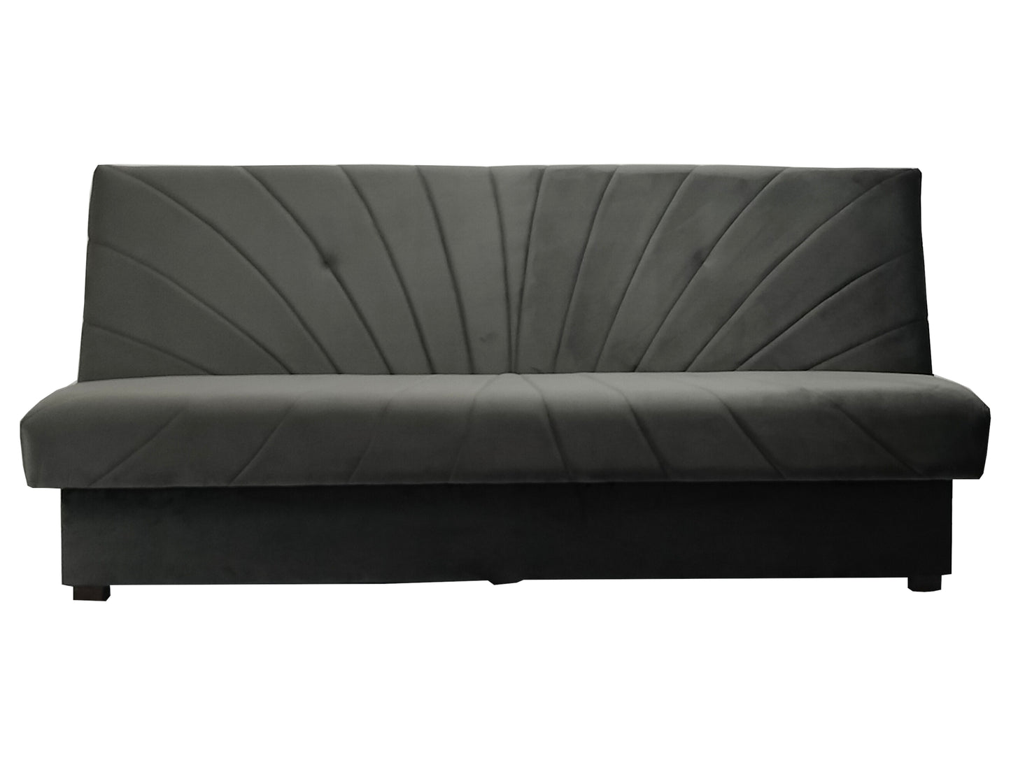 Minimalistyczna kanapa NUBO z przeszyciami od przodu