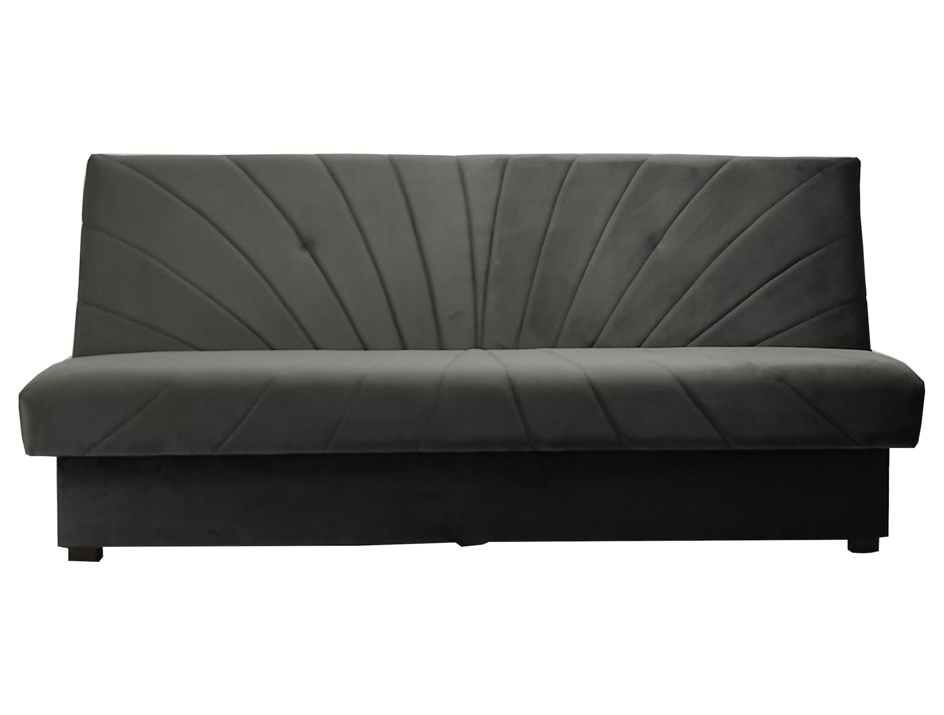 Minimalistyczna kanapa NUBO z przeszyciami od przodu