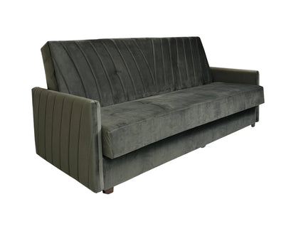 Rozkładana kanapa CUBO z nowoczesnym wzorem od lewej