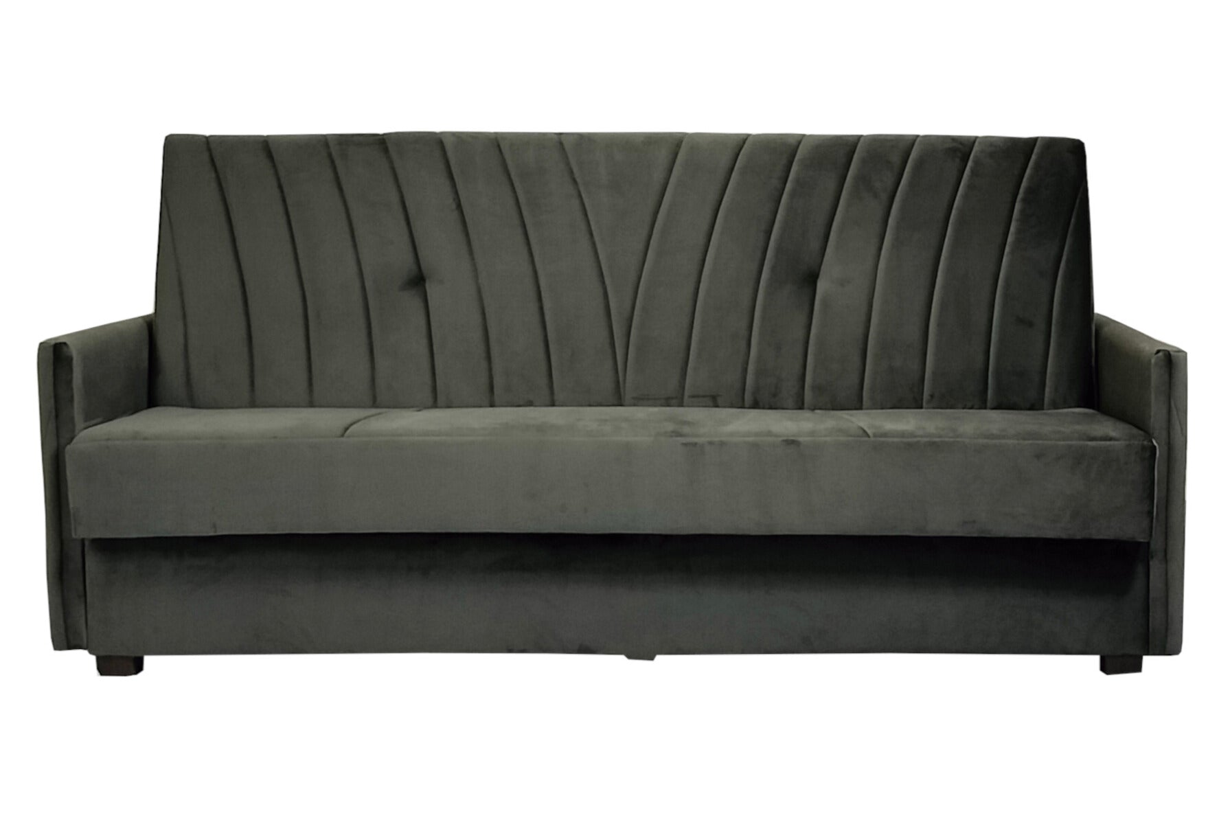 Rozkładana kanapa CUBO z nowoczesnym wzorem od przodu