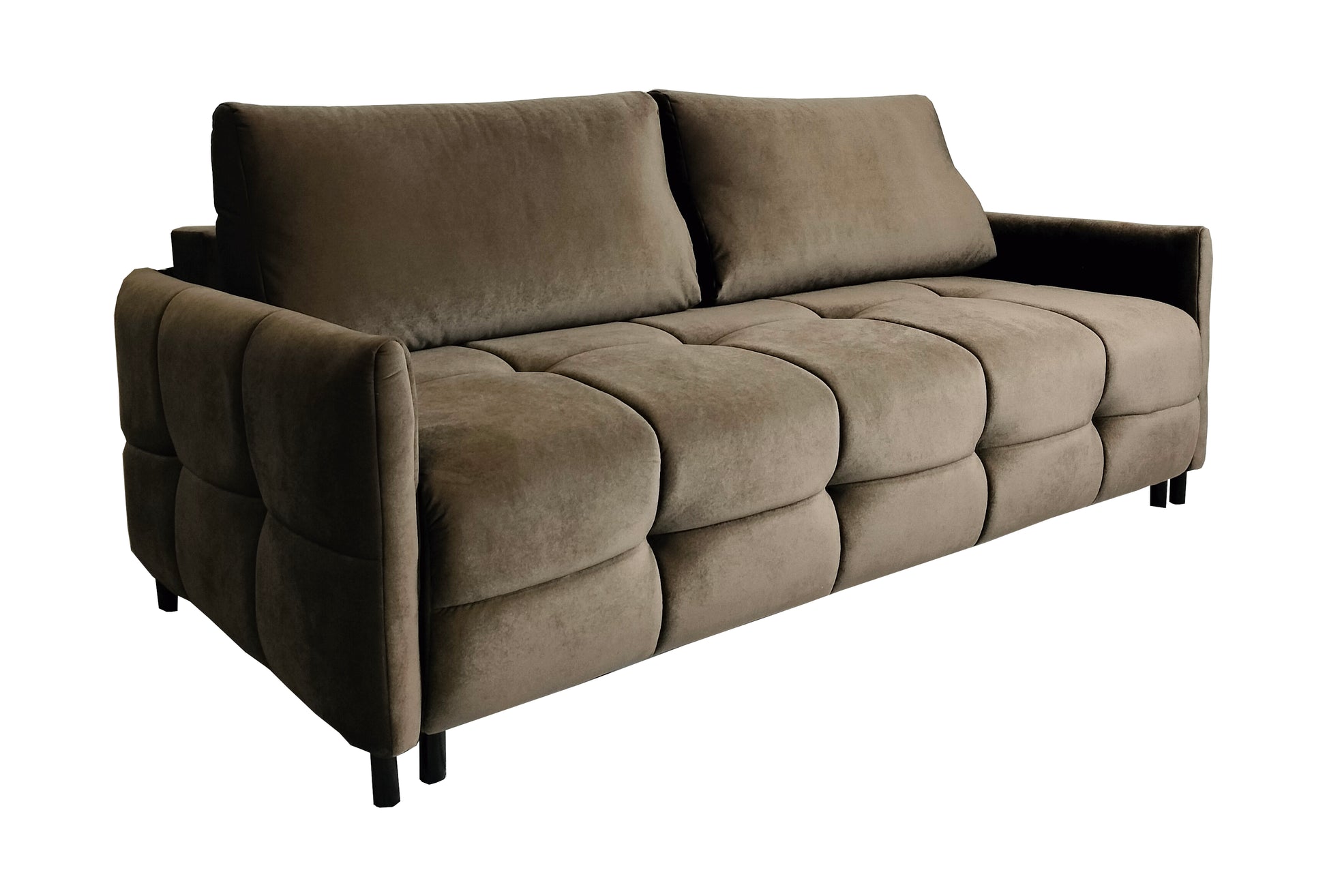 Modna kanapa DELTA z funkcją spania z lewej