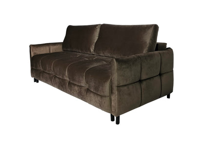 Modna kanapa DELTA z funkcją spania z prawej