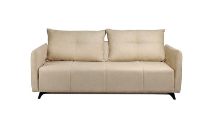 Modna kanapa ASHTON z dużą powierzchnią spania od przodu