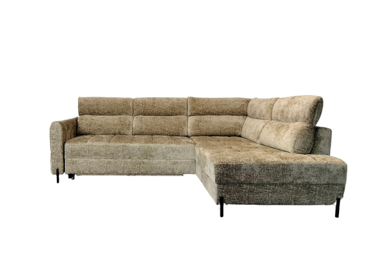 Narożnik Zen L rozkładany i z pojemnikiem na pościel dwa