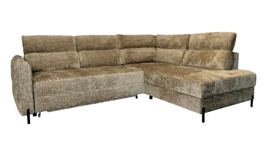 Narożnik Zen L rozkładany i z pojemnikiem na pościel