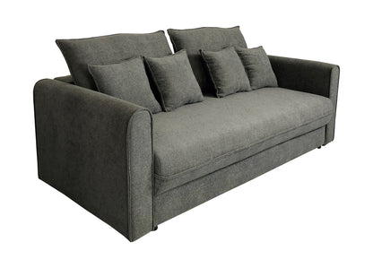 Rozkładana kanapa SAGA z dużą powierzchnią spania z boku