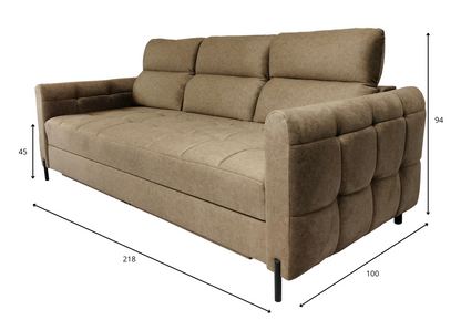 Nowoczesna Sofa ZEN R z funkcją spania