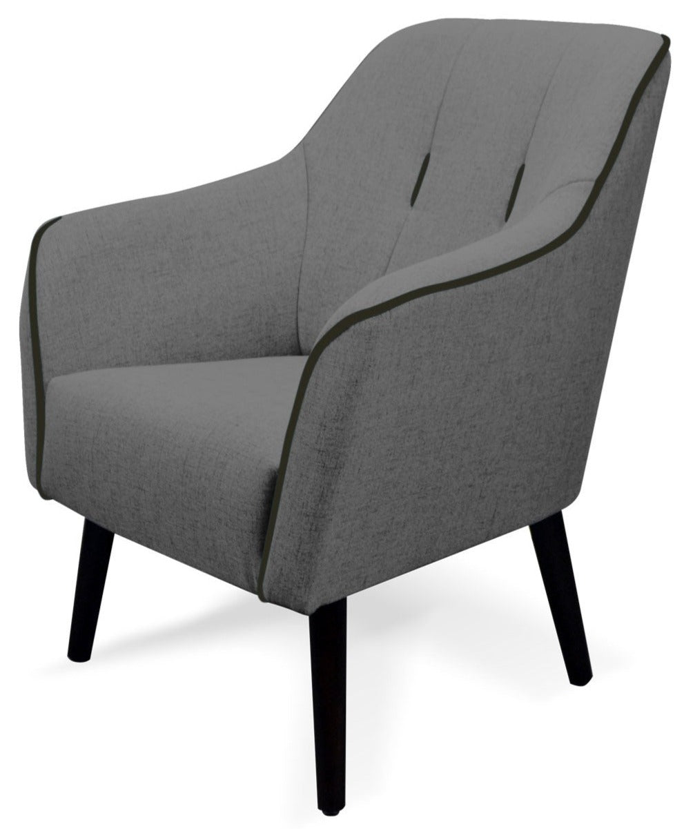 Fotel MARS idealny do kawiarni lub salonu  szary