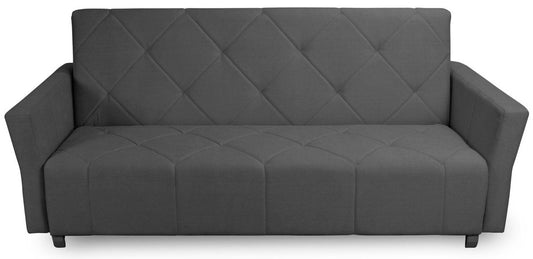 Pikowana wersalka 3 osobowa LARGO grafit