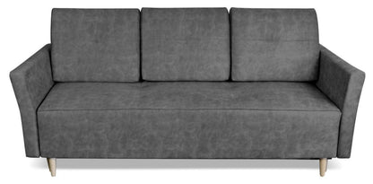 Szara kanapa w stylu skandynawskim PARIS szara