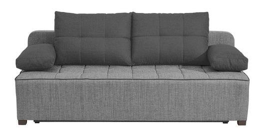 Wygodna i praktyczna kanapa rozkładana PAKO szary