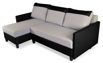 Nowoczesny mały narożnik rozkładany LEON