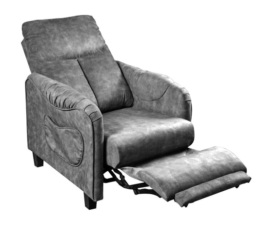 Rozkładana fotel z funkcją relaksu ALDO manual rozłożony